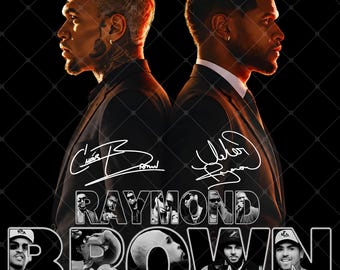 Raymond & Brown Tour 2026, Usher x Chris Brown Tshirt Design PNG (Digital Download)