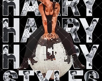 Harry Styles Tour PNG Design, Konzert T-Shirt Grafik (Instant Download)