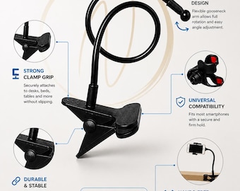 flexible phoneholder