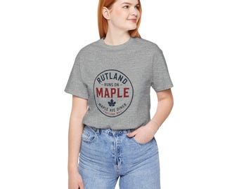 Maple Ave Diner Rutland MA T-Shirt | Coffee Lovers Cafe Tee
