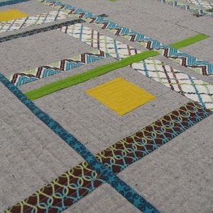 Modern Quilt Pattern, Stained Glass Windows, Digital Quilt Pattern