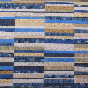 Scrappy Boy moderne Quilt patroon