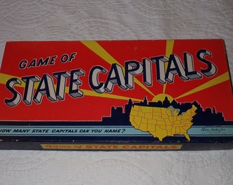 Game of State Capitals
