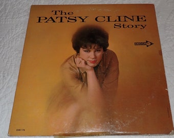 The Patsy Cline Story Double LP on DECCA