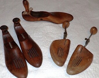 Wooden Shoe Forms and Stretchers Bundle