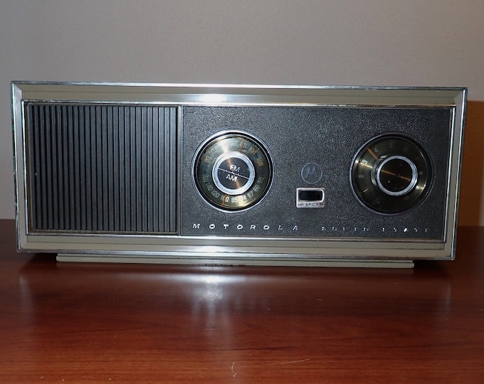 Motorola Solid State AM FM Radio - Etsy