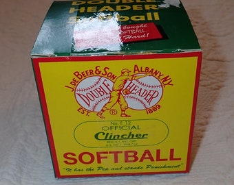 Unused DeBeer Softball in Unopened Box