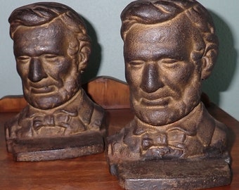 Abraham Lincoln Bookends