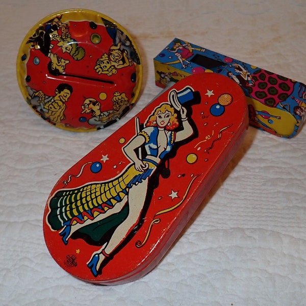 New Year's Eve Tin Litho Noisemakers