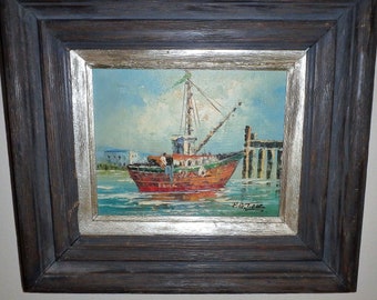 P.G. Tiele Small Original Painting Framed