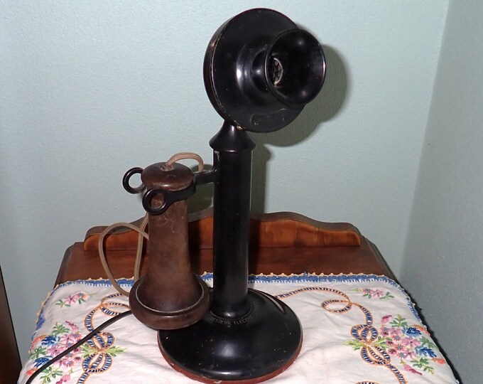 Western Electric Candlestick Telephone Etsy