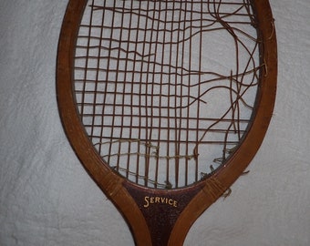 Wright Ditson Service Model Tennis Racket