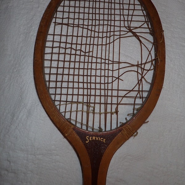 Wright Ditson Service Model Tennis Racket