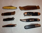 Pocket Knives Lot Of Eight