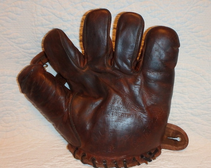 JC Higgins Peanuts Lowrey Baseball Glove Etsy