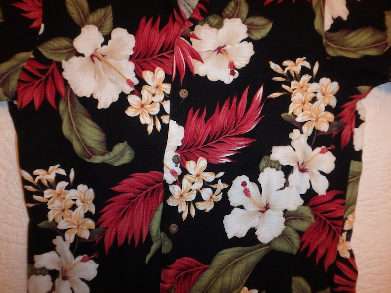 Hawaiian Shirt By Aloha Line Mens Size M