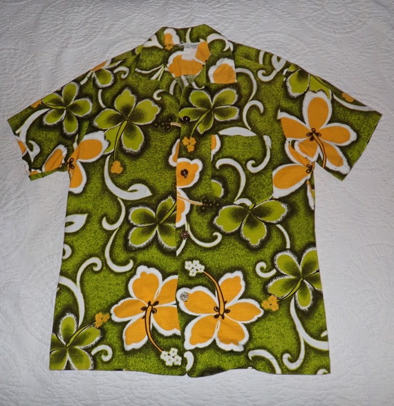 Hawaiian Shirt Made In Hawaii Men's Medium - image 1