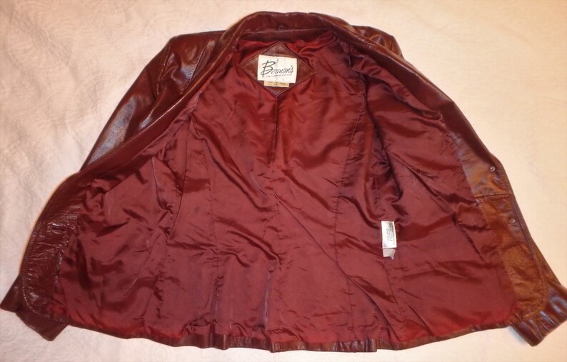 Berman/'s Size 14 Women/'s Leather Jacket