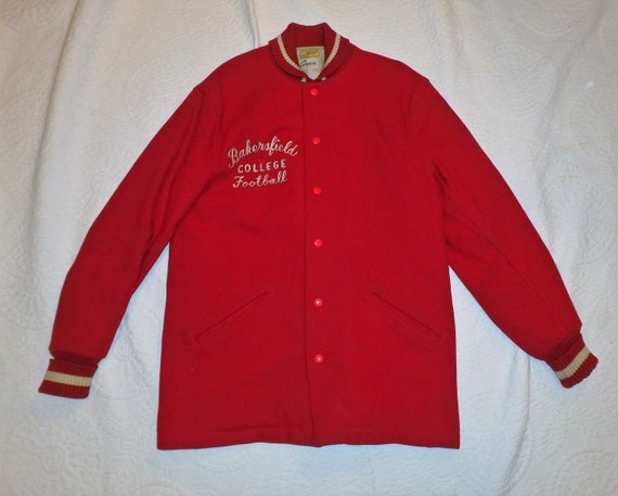 Wool College Football Jacket