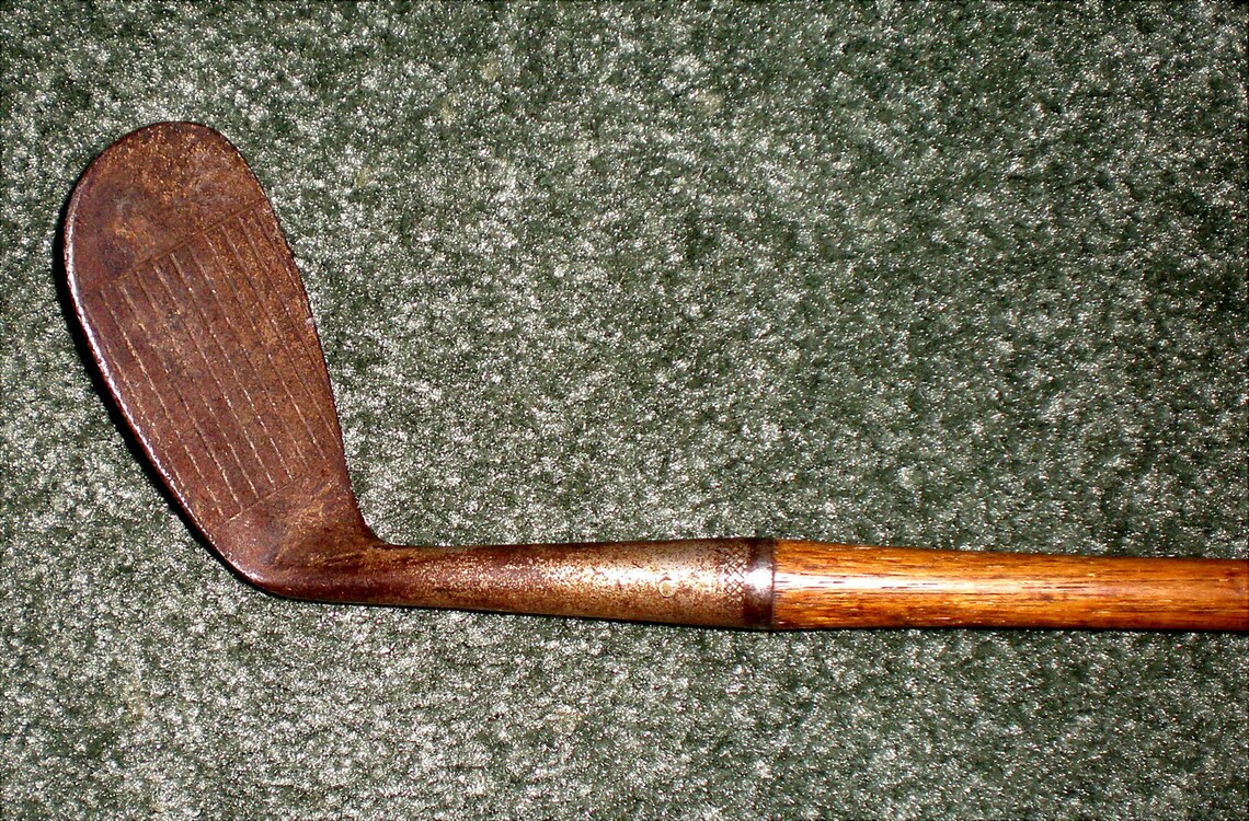 Wood Shaft Golf Club Macgregor GO SUM Mashie Niblick 6 Iron Etsy
