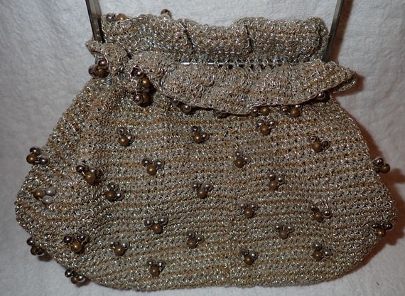 Beaded Evening Bag - image 4