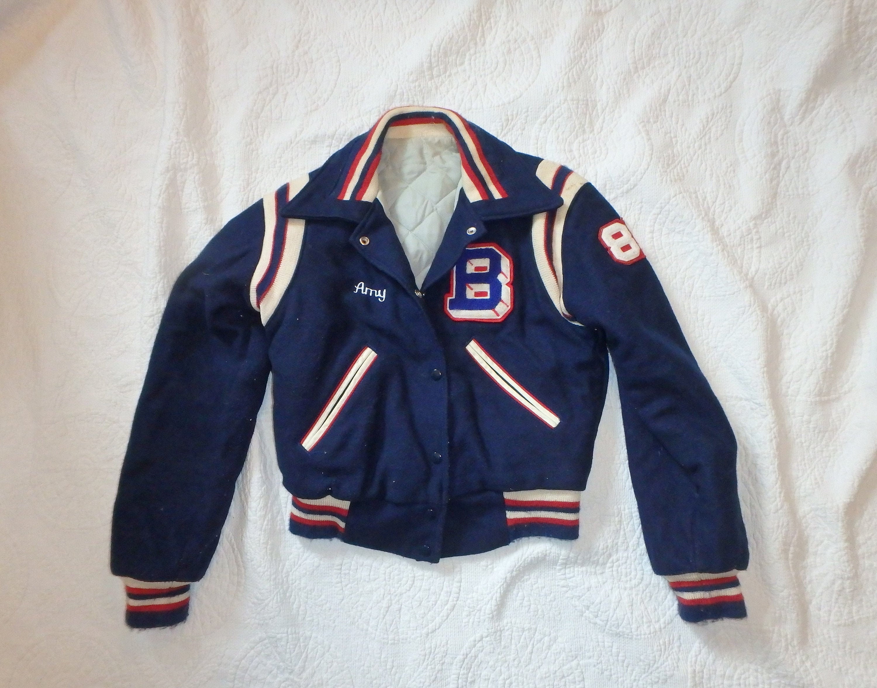 Women's Letterman Jacket - Etsy Finland