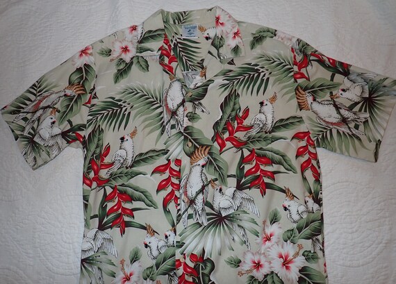 Hawaiian Shirt By Hana Fashion Men's Large - image 2