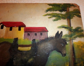 Southwestern Folk Art Painting