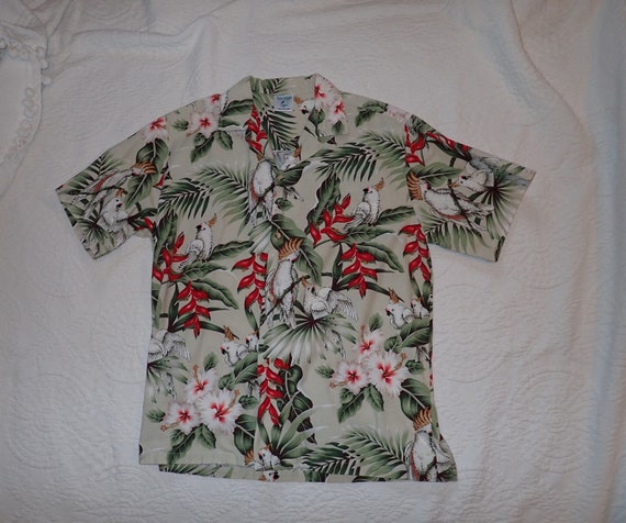 Hawaiian Shirt By Hana Fashion Men's Large - image 1