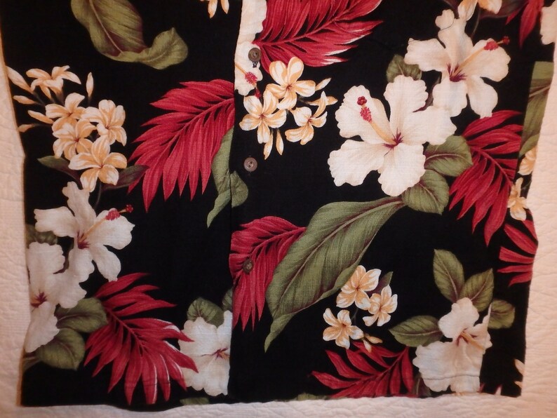 Hawaiian Shirt By Aloha Line Mens Size M