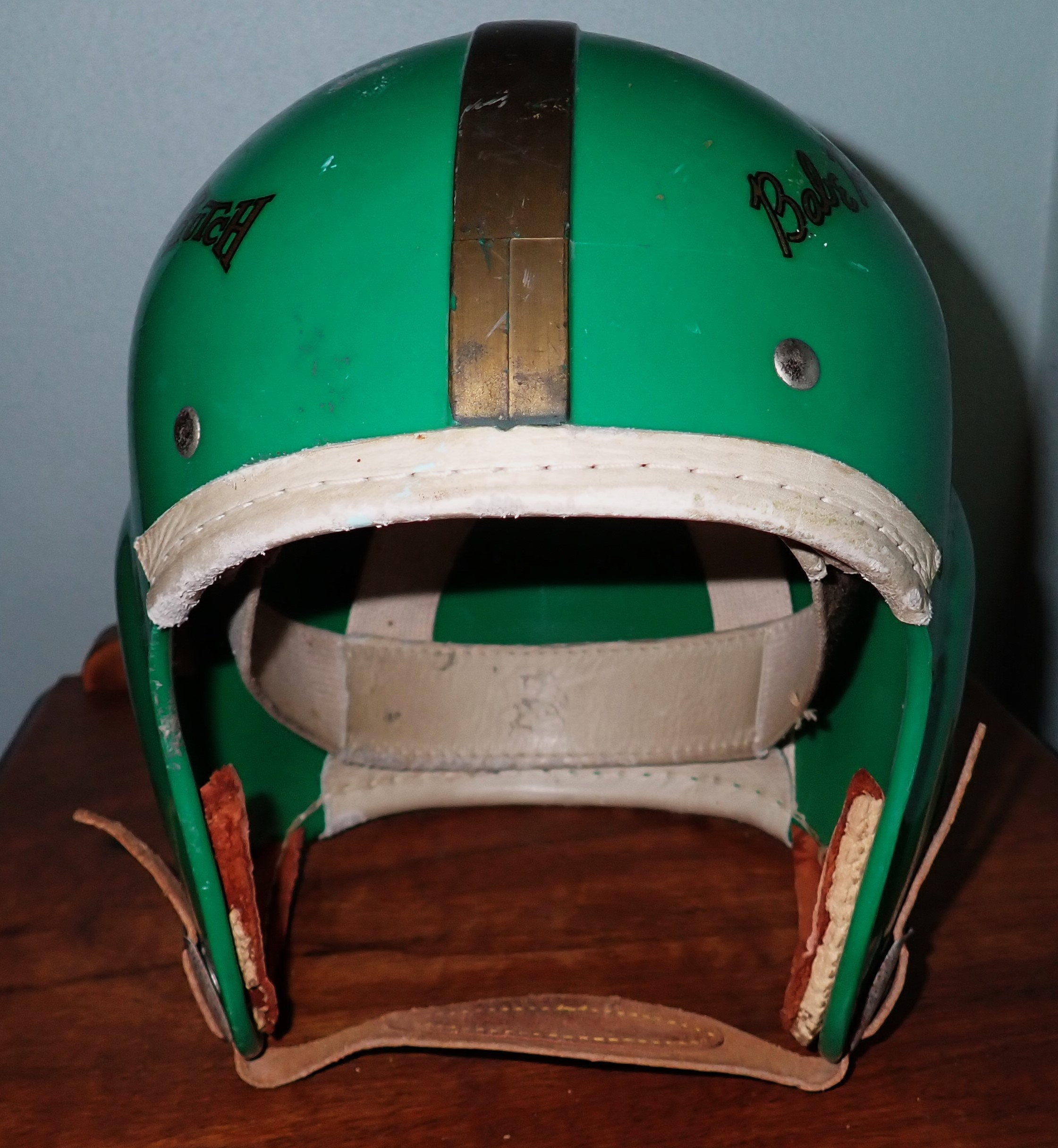 babe parilli football helmet Hutch Youth Football Helmet Endorsed by Babe Parilli