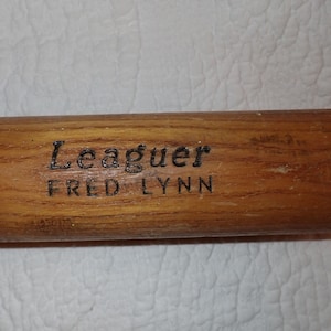 Fred Lynn Endorsed Little League Baseball Bat