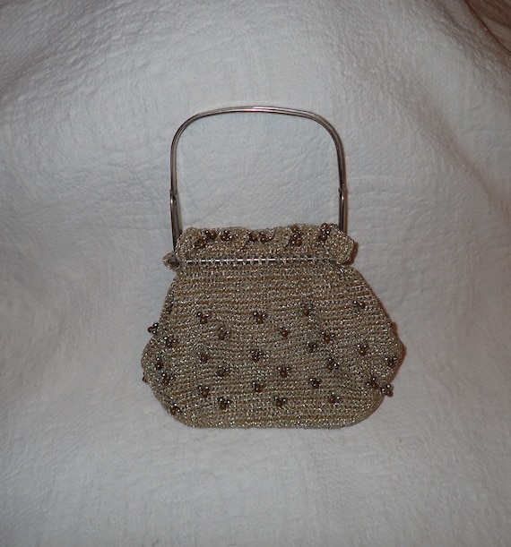 Beaded Evening Bag - image 1