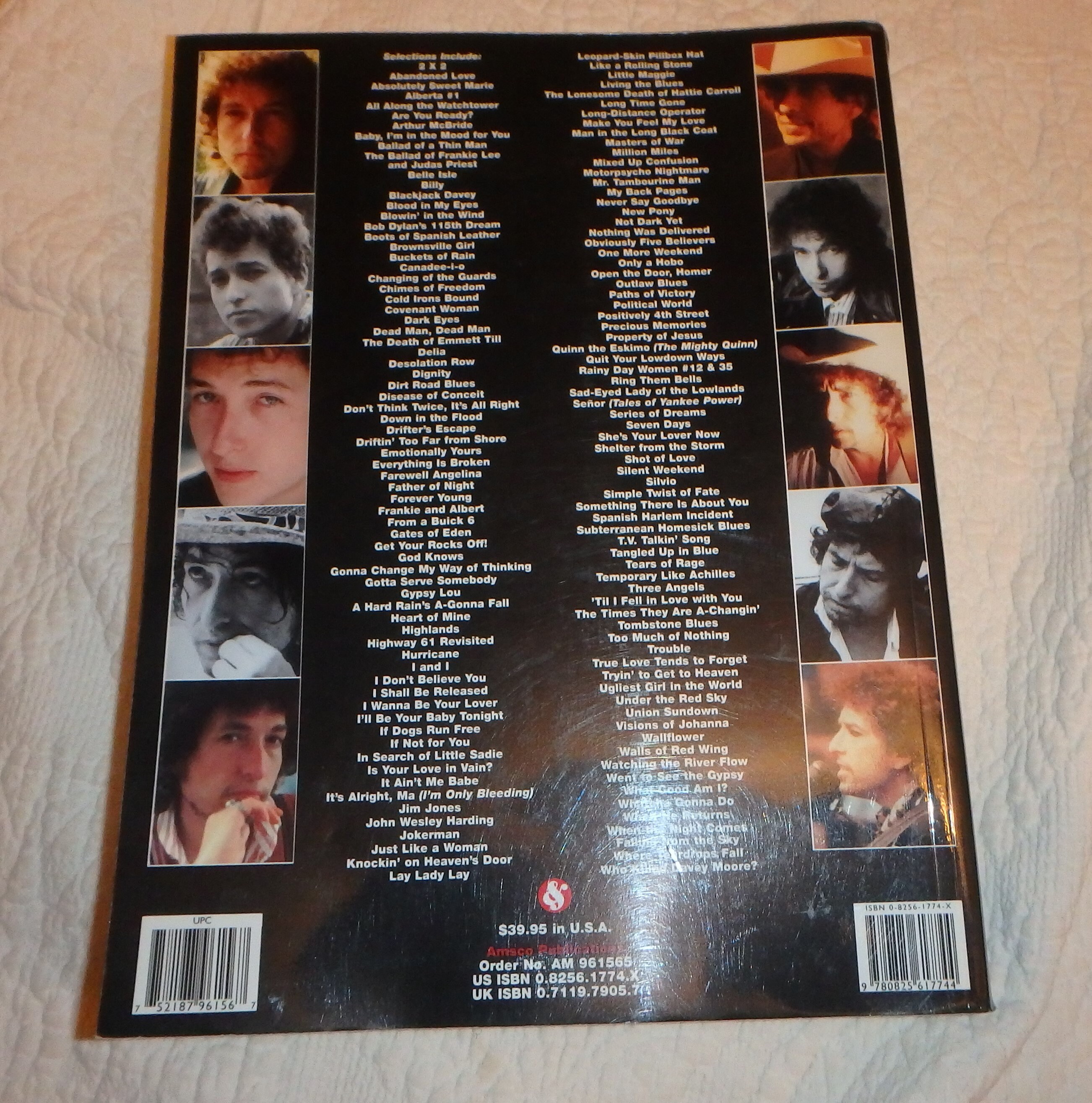 definitive bob dylan songbook