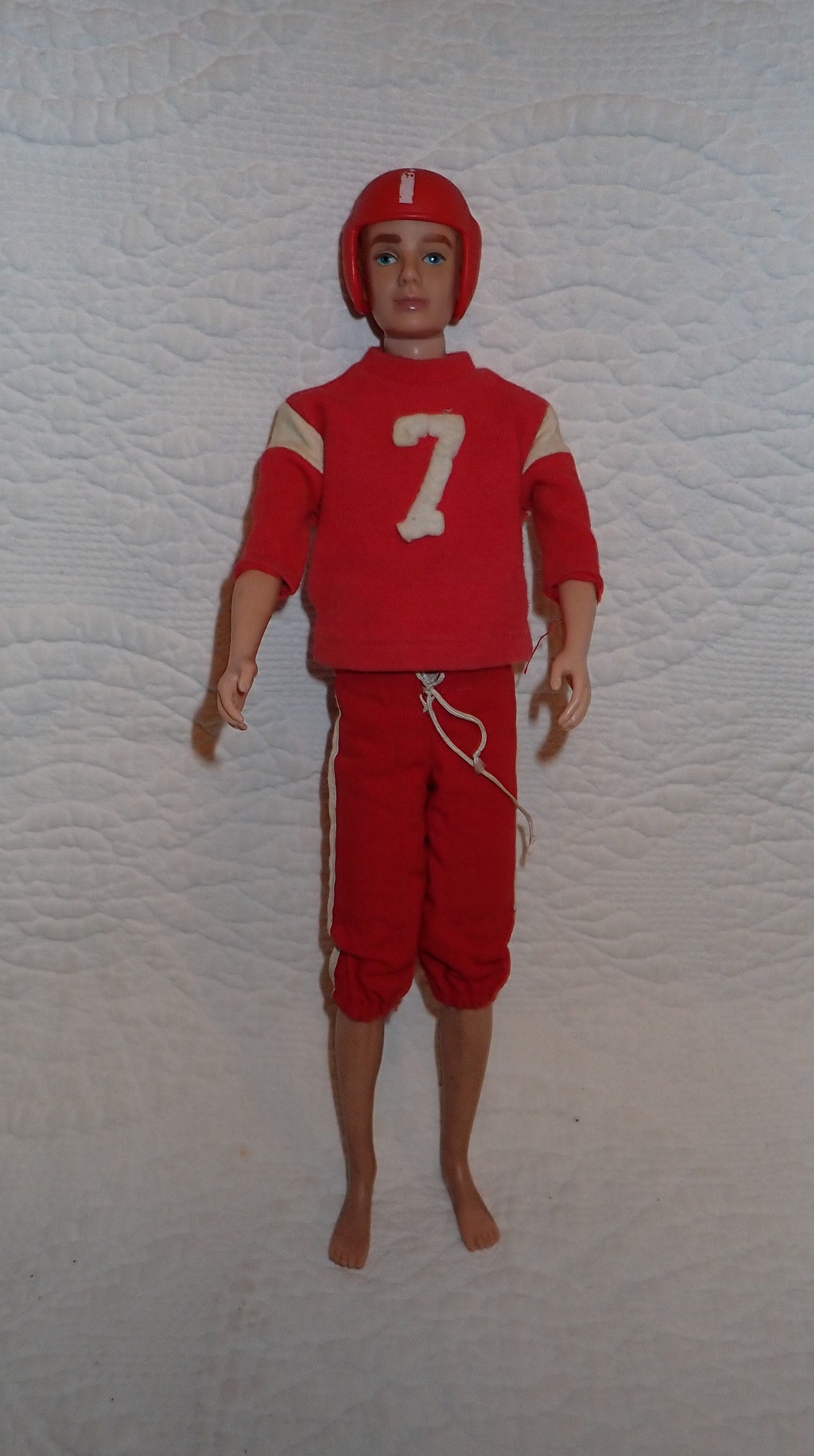 Ken Doll With Football Uniform -  Finland