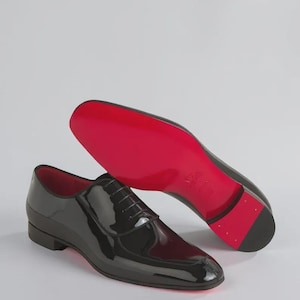 ladies dress shoes with red soles Pandaie Women's Lace up Loafers Comfortable Chunky Slip on Dress Shoes Platform Lug Sole Office Business Work Oxfords Shoes Red 8