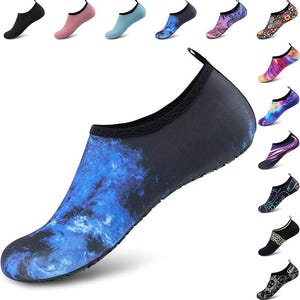 Water Shoes for Women Men Barefoot Quick-Dry Aqua Socks Slip-on for Beach Swim Surf Yoga Exercise