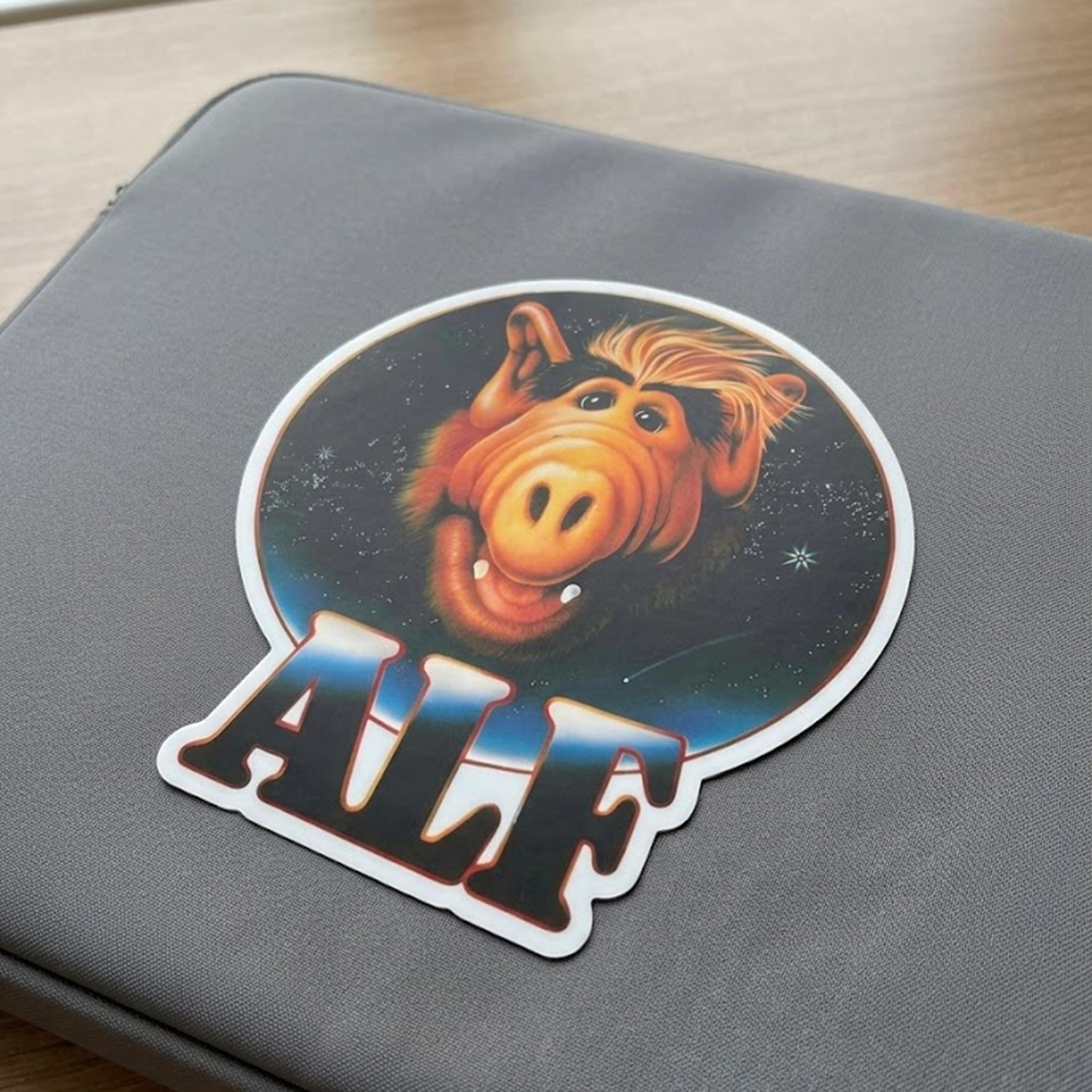 ALF- Outer Space Logo Kiss-cut Sticker Stickers Car Magnet Accessories ...