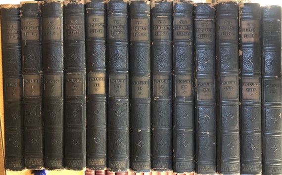 The University Library Partial Set 1 25 2325 Etsy