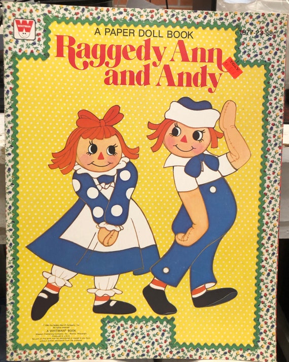 raggedy ann and andy paper dolls
