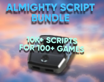 ALMIGHTY SCRIPT BUNDLE - The last script purchase yo will ever need - 10k + scripts - cronus zen