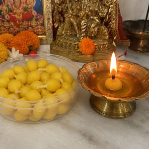 Dry Cow Ghee Wicks Batti for Pooja | Pure Cotton, Ready-to-Use Diya Wicks