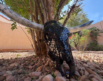 Calavera negra personalizada