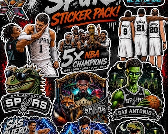 San Antonio Spurs sticker pack