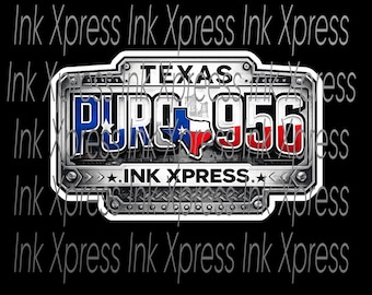 Puro 956 Tx Hardhat sticker