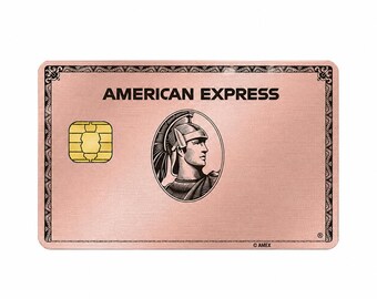 American Express Pink credit card skin (small chip)