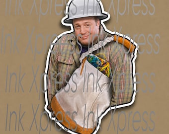 Funny KJ hardhat sticker