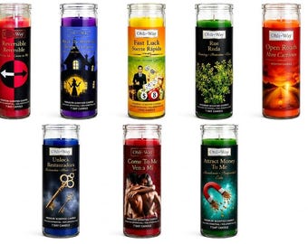 Candele profumate con cristalli di quarzo / Rituale di 7 giorni / Spirituale