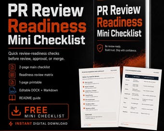 Mini lista de verificación para desarrolladores sobre la preparación para la revisión de relaciones públicas