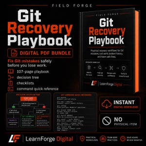 Git Recovery Guide PDF Bundle for Developers